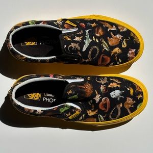 Vans x National Geographic Limited Edition Photoark Slip-ons